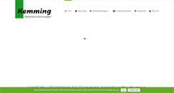 Desktop Screenshot of kemming.de